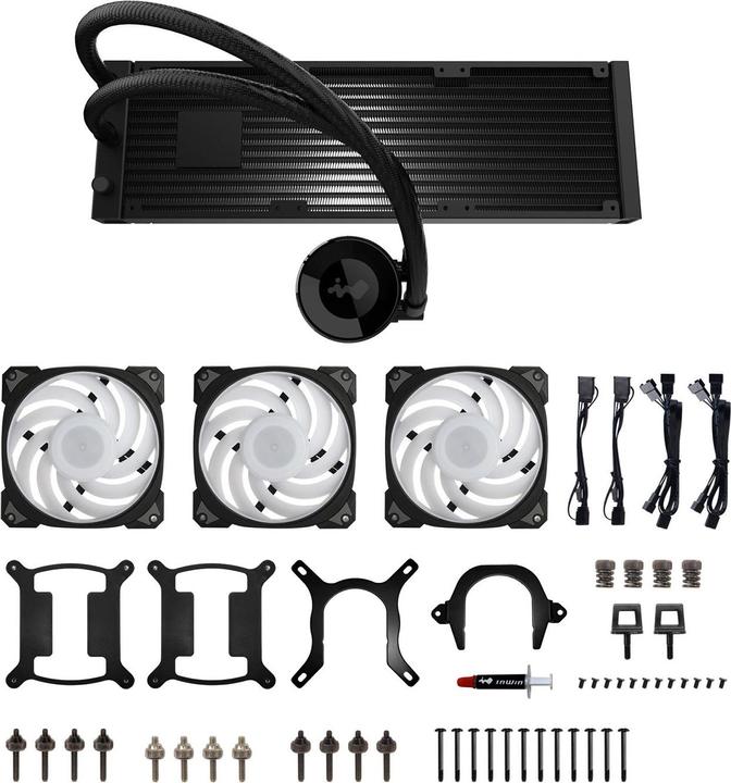 Immagine prodotto In Win Sistema di raffreddamento ad acqua completo InWin MR36 ARGB - 360 mm, nero