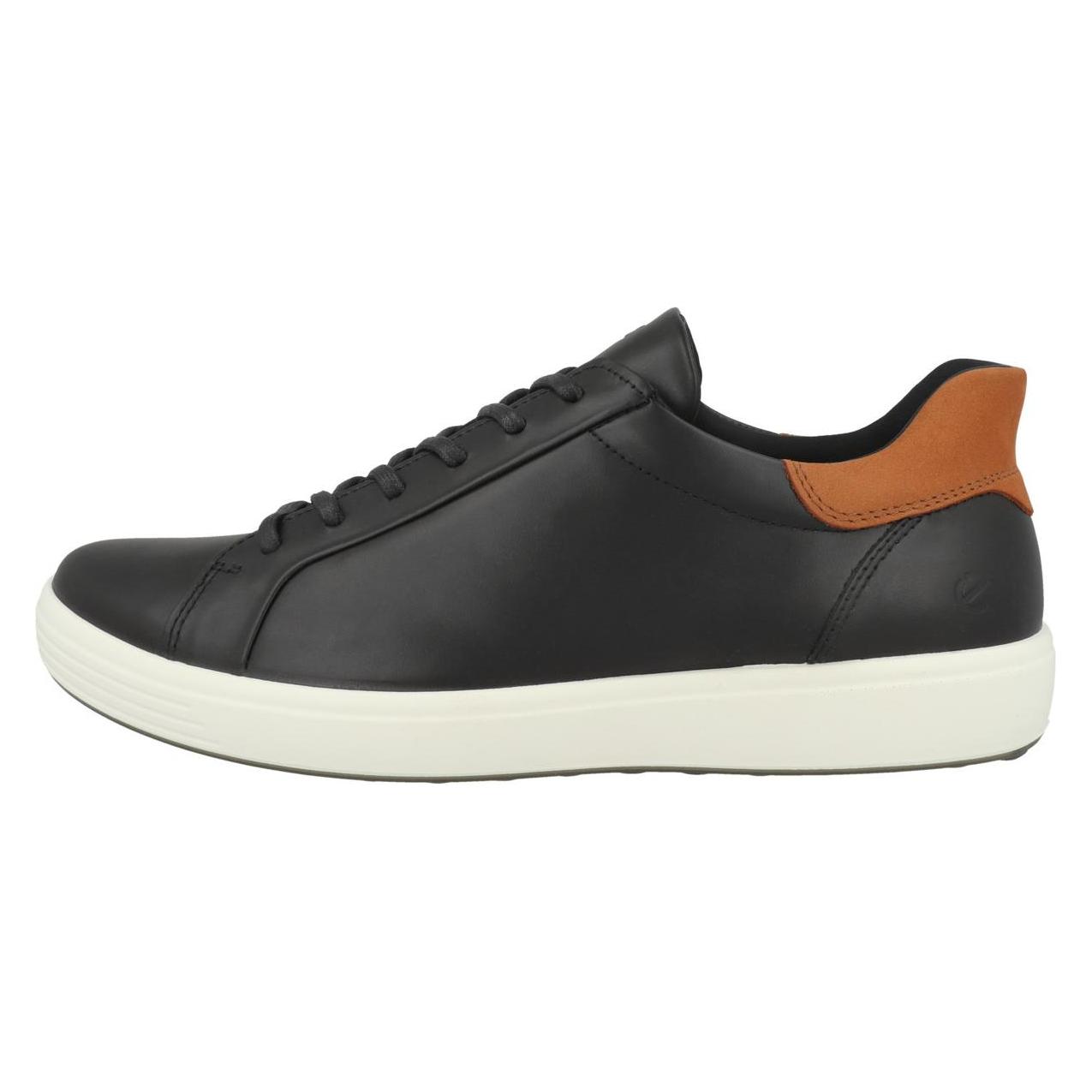 Ecco, Mannen, Sneakers, Zacht 7, Zwart, (43)