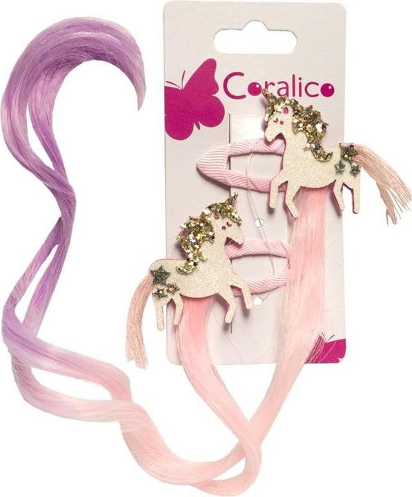 Coralico Clips mit Kunsthaar, 2 Stk (2 Stk.)