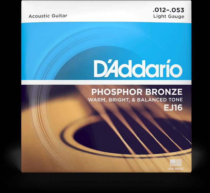 Actual product image D'Addario Ej16 (6 x, Guitar, 0.05")