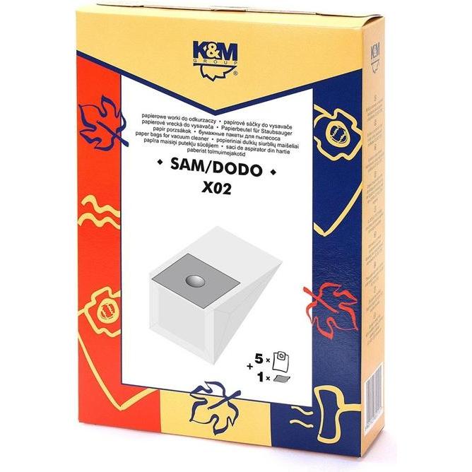 KM SACCHI VAC CLEA X02 UNIVERSAL (5+1), Sacchetti per aspirapolvere
