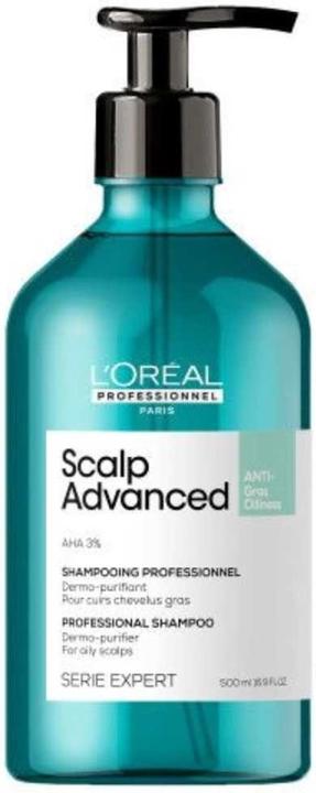 Immagine prodotto L'Oréal Professionnel LP SE Scalp A-Oily Shp R 500ml Pure Ress (500 ml, Shampoo liquido)
