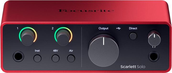 Productafbeelding Focusrite Audio-interface Scarlett Solo - 4e generatie (USB)