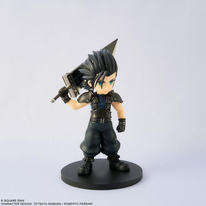 Actual product image Square Enix Final Fantasy VII Rebirth Adorable Arts Statue Zack Fair 11 cm