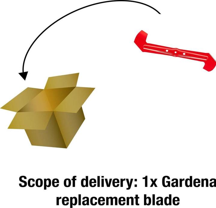 Produktbild Gardena DuraEdge (Rasenmäher, Rasenmäher Messer + Ersatzmesser Gartenmaschinen)