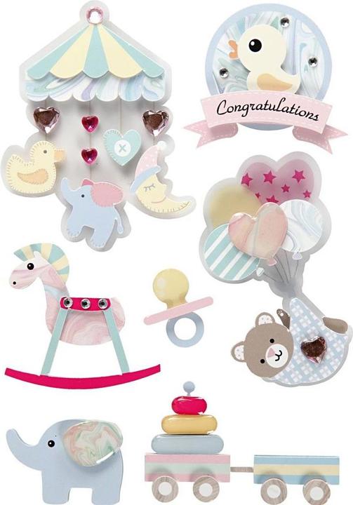 Image du produit Creativ Company Stickers 3D