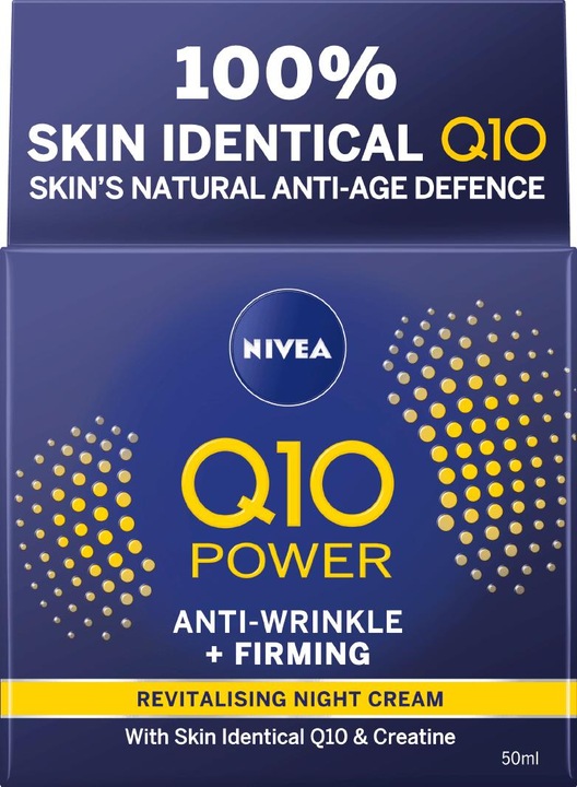 Produktbild NIVEA Anti-Falten Nachtcreme Q10 plus 50 ml (50 ml, Nachtcreme)