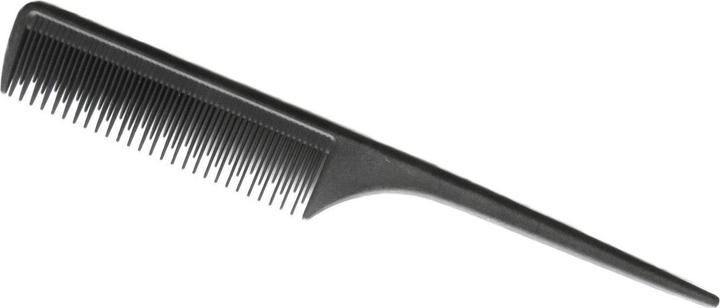 Actual product image Herba Carbon handle comb fine toothed