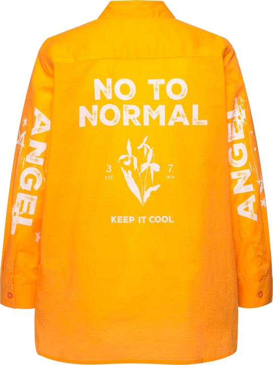 Actual product image Angel of Style Oversized blouse with printed inscription on the back (56)