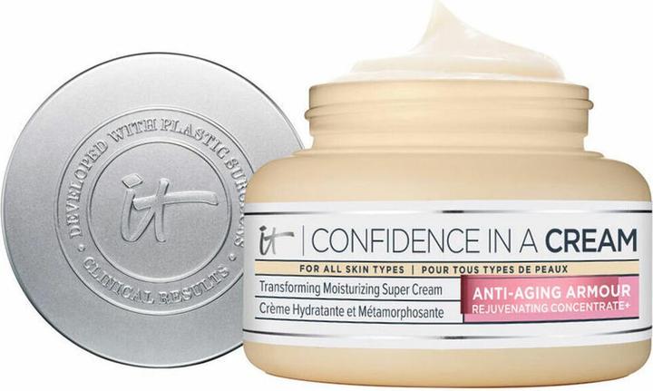 Produktbild It Cosmetics Confidence in a Cream Anti Aging Face Moisturizer 4 fl oz (Eau de Toilette, 4 ml)