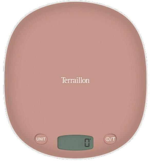Terraillon Küchenwaage Macaron + Re-cycle kirschblütenrosa