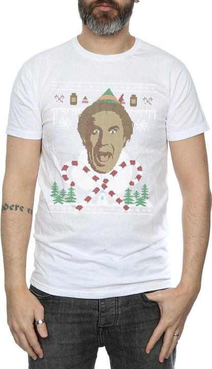 Immagine prodotto Elf Christmas Fair Isle Maglietta Uomo (S)