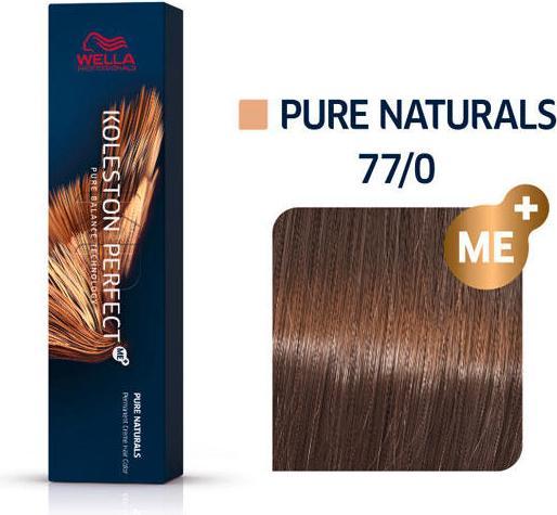 Immagine prodotto Wella Koleston Perfect Me+ Pure Naturals (77/0 biondo medio intenso-natura)