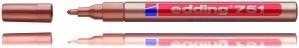 Actual product image Edding 751 Gloss paint marker (Copper, 2 mm, 10 x)