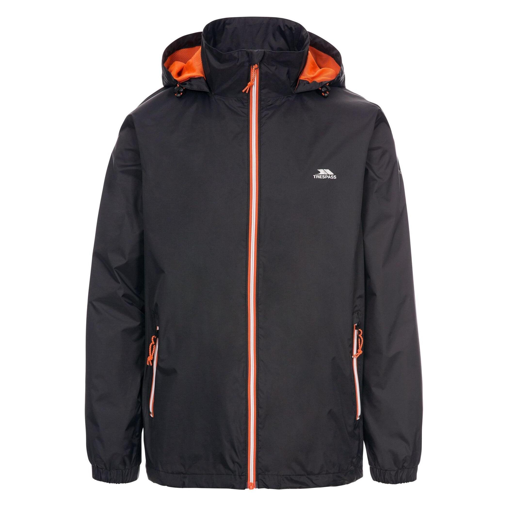 Trespass, Herren, Outdoorjacken, Briar Jacke Wasserfest (M), Schwarz, M