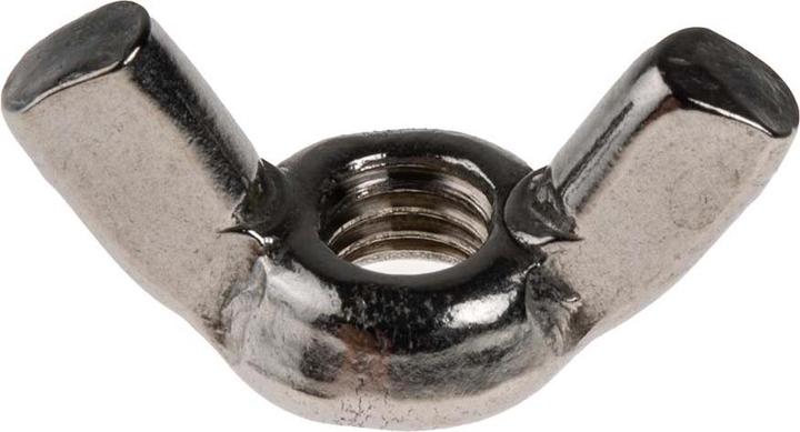 Actual product image RS PRO Wing nuts stainless steel A2 M5 (M5)