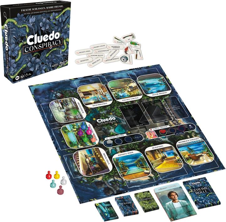Produktbild Hasbro Gaming Cluedo Conspiracy (Deutsch)