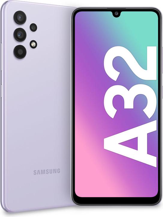Produktbild Samsung Galaxy A32 EU (128 GB, Violet, 6.40", Dual SIM, 4G)
