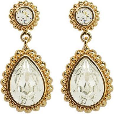 Produktbild Steinkult Ohrringe "Amira" (Kristallstein, 18 Kt. Vergoldet, Messing)