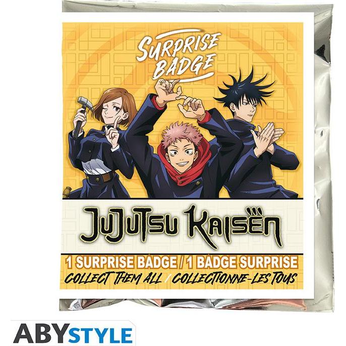 Abystyle Multicolore Jujutsu Kaisen Badge: Surprise, Altri Accessori Gaming,