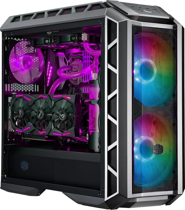 Actual product image Cooler Master Mastercase H500P Mesh ARGB (mATX, Mini-ITX, ATX)