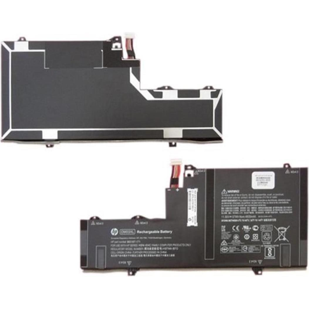 HP 863280-855 (3 Zellen, 4935 mAh), Notebook Akku, Schwarz