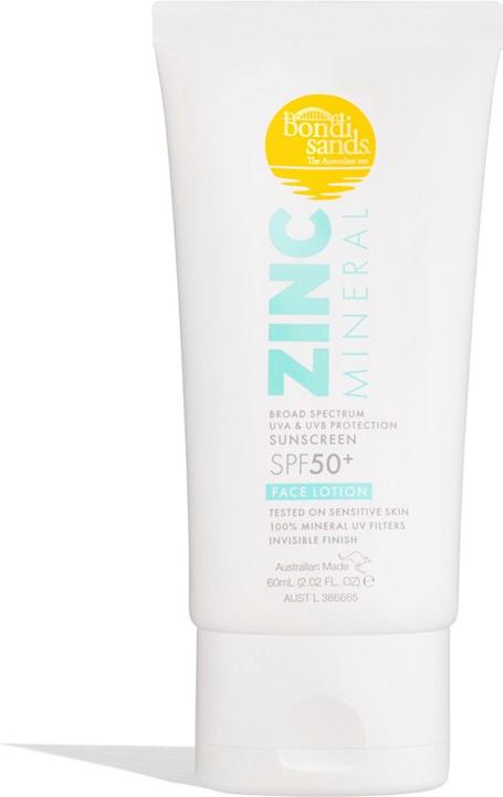 Bondi Sands SPF 50+ Mineral Face Lotion 60ml (Sonnenlotion, SPF 50+, 60 ml)