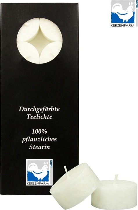 Produktbild Kerzenfarm 10 Bio-Teelichter aus Stearin von (10 Stk.)