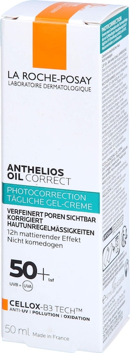 Immagine prodotto La Roche Posay Anthelios Oil Correct Crème spf50+ 50ml (Crema solare viso, SPF 50+, 50 ml, 94 g)