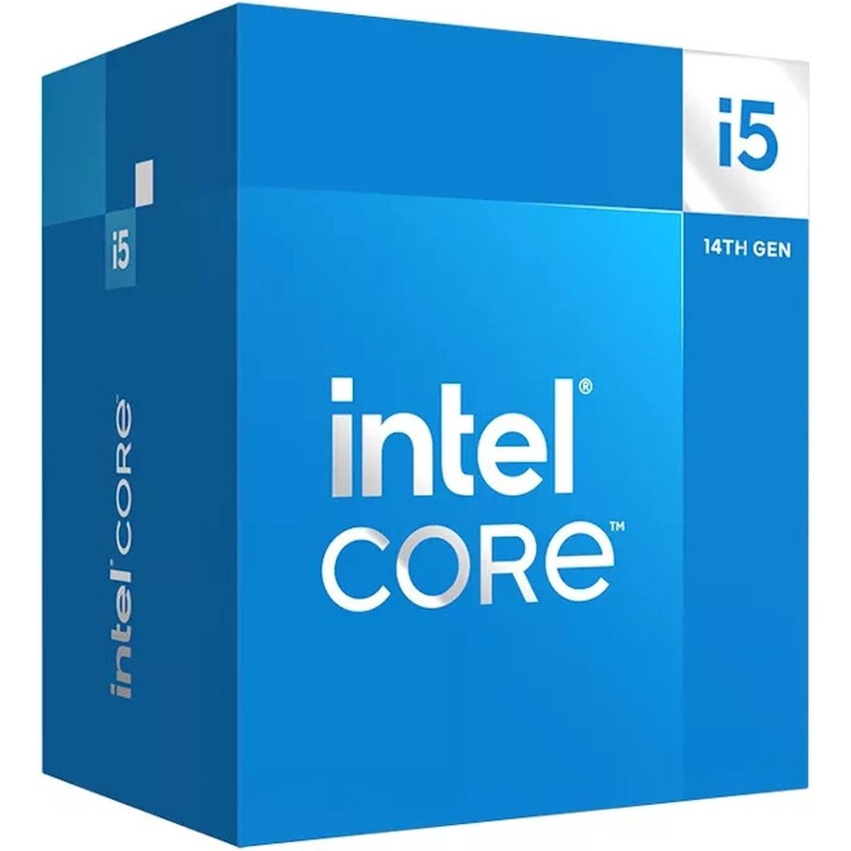 Intel Core i5 14400F - Processor 2.5 GHz (4.7 GHz) (BX8071514400F) (LGA 1700, 2.50 GHz, 6 -Core), Pr