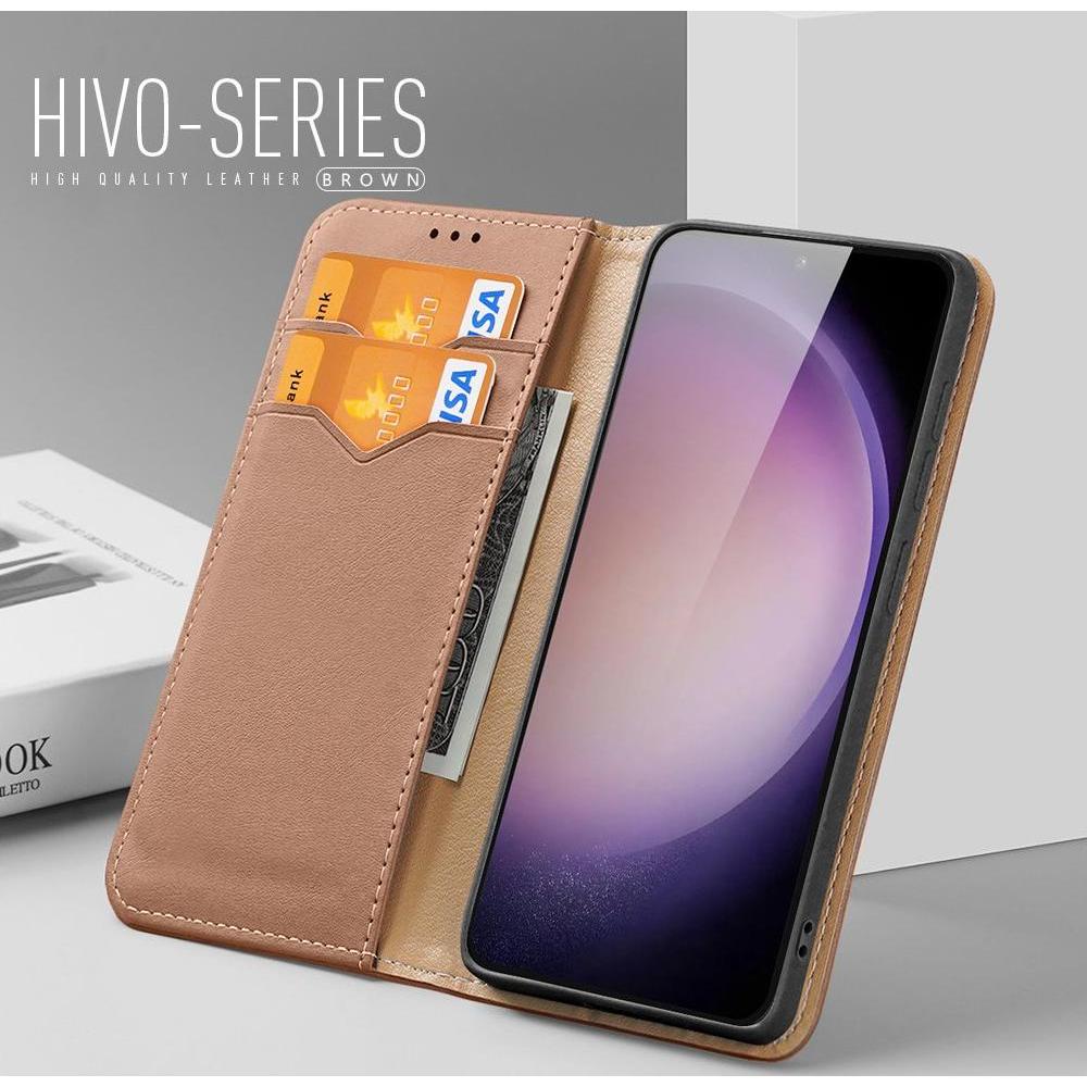 Thumbnail - Dux Ducis Hivo (Samsung Galaxy S24), Smartphone Hülle, Braun