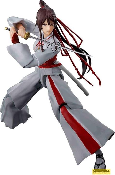 Actual product image Bandai HELL'S PARADISE - Yamada Asaemon Sagiri - Figurine S.H. Figuarts 15cm