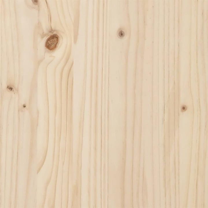 Produktbild VidaXL Kopfteil Bettkopfteil Betthaupt mit Stauraum 200cm Massivholz Kiefer