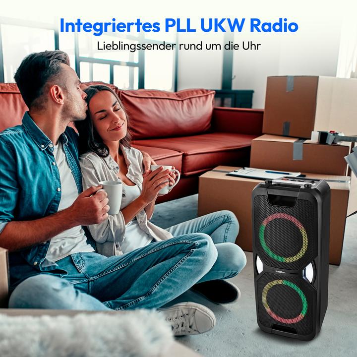 Actual product image Medion LIFE® PE-1 Pure Partylautsprecher