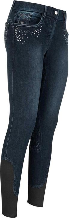 Produktbild Euro-star Kinderreithose Becky Denim Kniegrip (140)