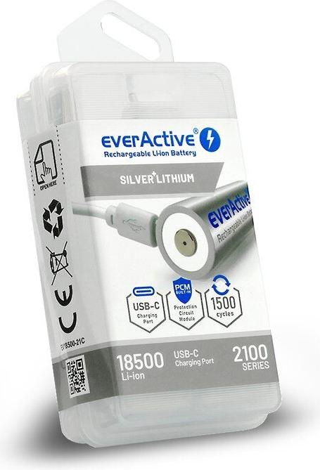 Produktbild Everactive 18500 Li-Ion (1 Stk., 18500, 2100 mAh)