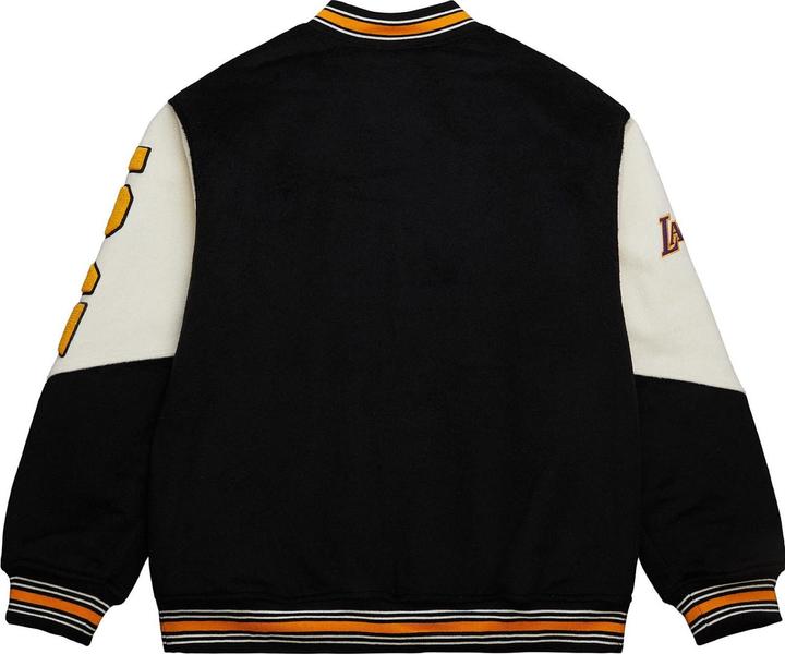 Immagine prodotto Mitchell & Ness M&N Vintage Varsity Wool Jacke - NBA Los Angeles Lakers - M (M)