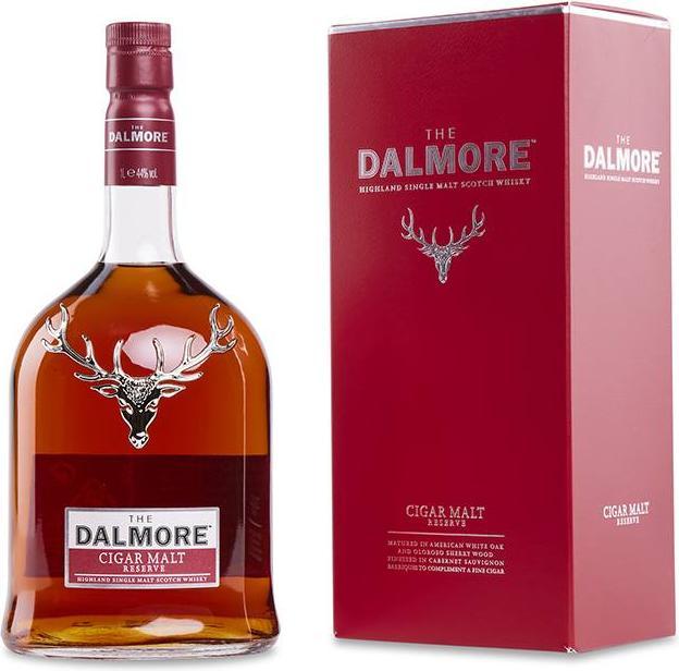 Actual product image Dalmore Cigar Malt Reserve Highland Single Malt Scotch Whisky with Case