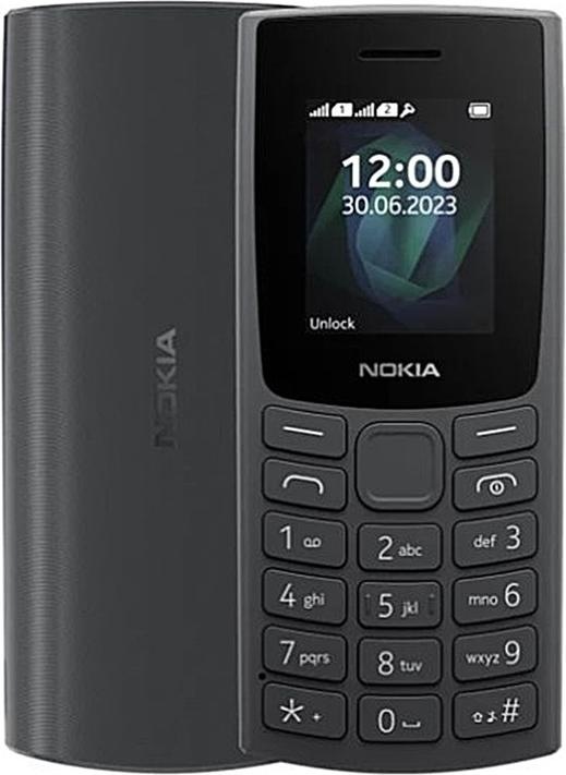 Image du produit Nokia 105 (2023) 4G Dual SIM Black (EN,HR,MK,SRB,SLO,ALB,CZ,HU,DE) UE (1.77", 4G)