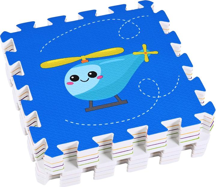 Immagine prodotto Knorrtoys Puzzlematte - „Fahrzeuge“/9-tlg./30 cm (86 x 86 cm)