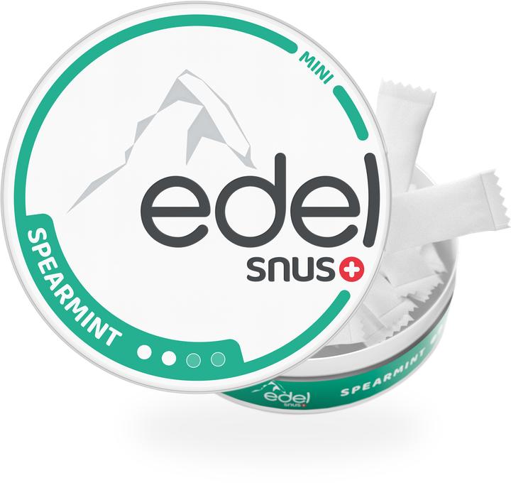 Actual product image Spearmint (All White Mini) (Nicotine Pouches, 10 mg)