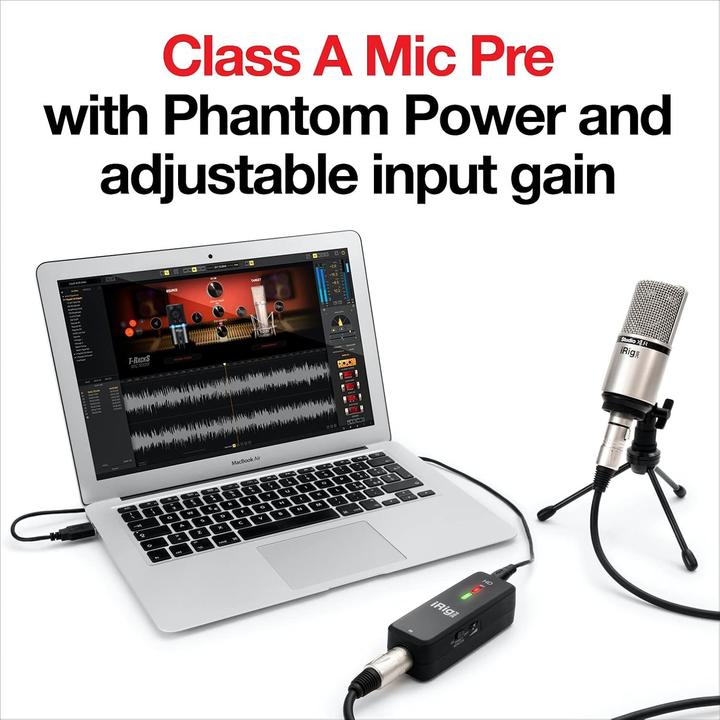Actual product image IK Multimedia Microphone preamplifier Pre HD (USB)