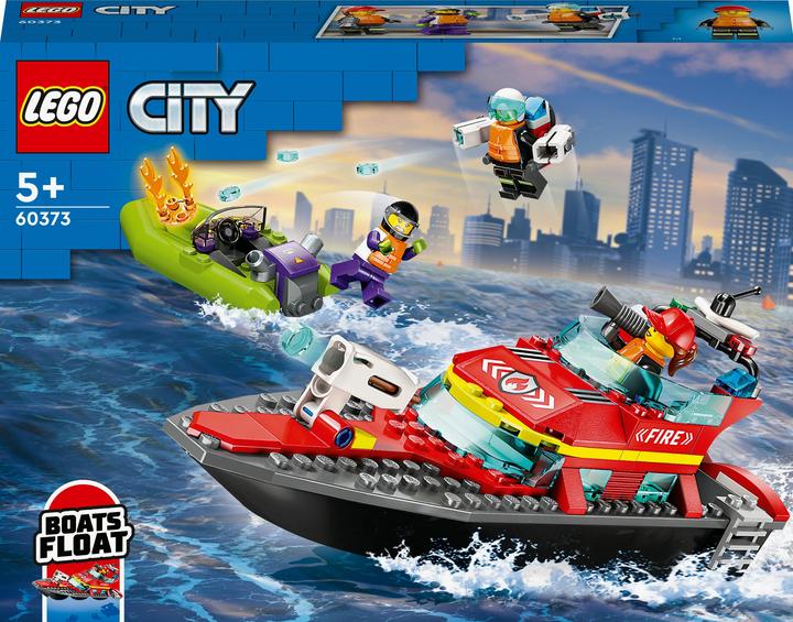 Produktbild LEGO Feuerwehrboot (60373, LEGO City)