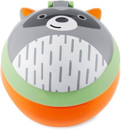 Skiphop Zoo Snack Container Raccoon