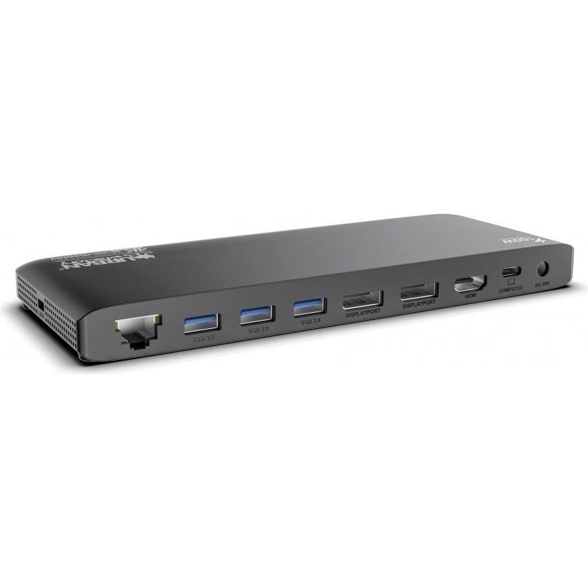 Thumbnail - Urban Factory Hubee Docking Station (USB-C, 13 Ports), Dockingstation + USB Hub, Schwarz