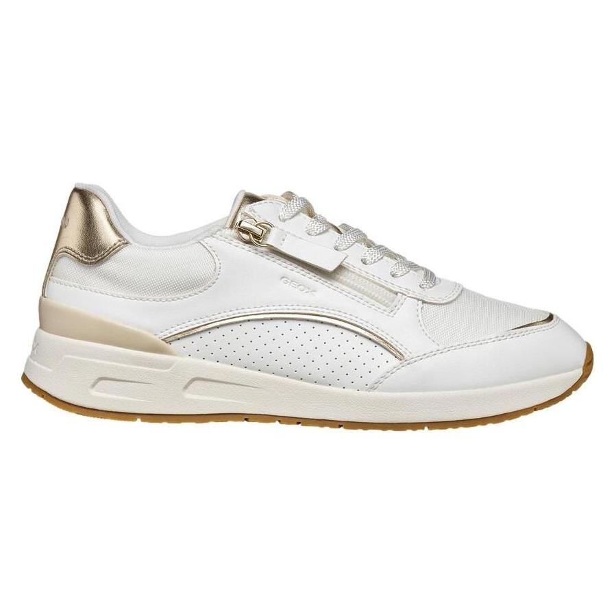 Geox, Damen, Sneakers, Bulmya, Gold, Weiss, (41)