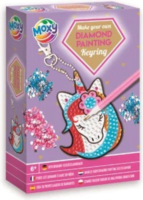 Actual product image Grafix Key rings with diamond painting (Assorted - 1 piece)