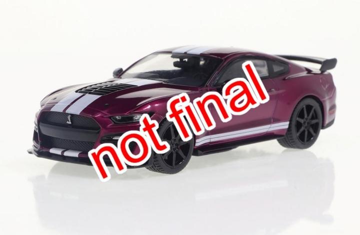 Produktbild Solido 1:43 Shelby Mustang GT500 2020 lila