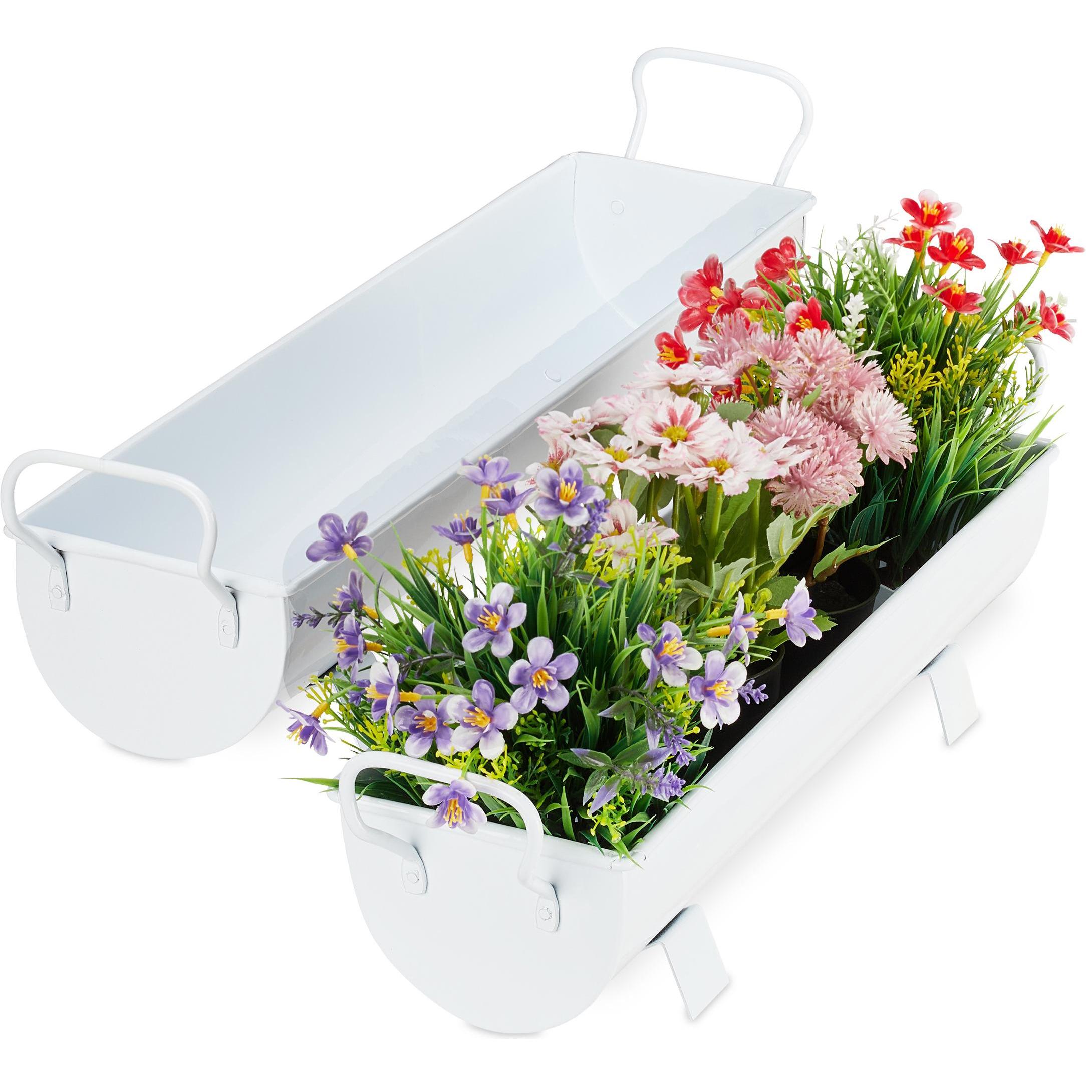 Thumbnail - Relaxdays, Blumentopf, Blumenkasten (61 cm)