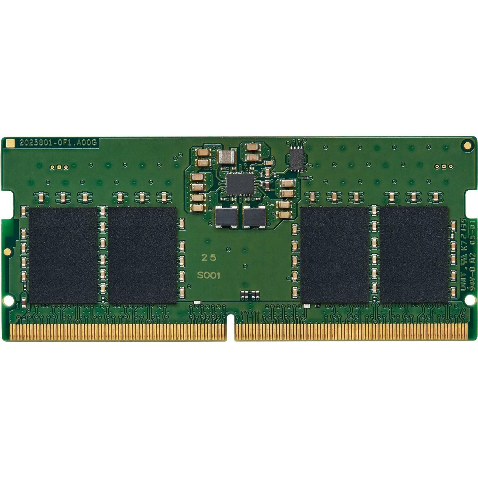 Kingston 8GB DDR5-5600MT/S SODIMM (1 x 8GB, 5600 MHz, DDR5-RAM, SO-DIMM), RAM